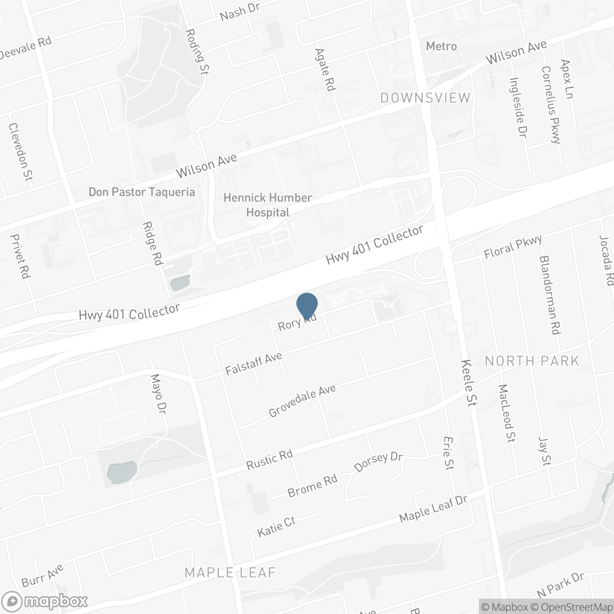 86 RORY ROAD, Toronto, Ontario M6L 3G1